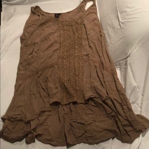 Brown blouse